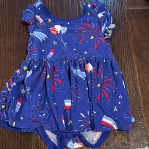 Adorable Little Sleepies bodysuit dress